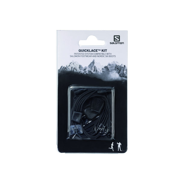 Шнурки (Salomon) Quicklace kit Black