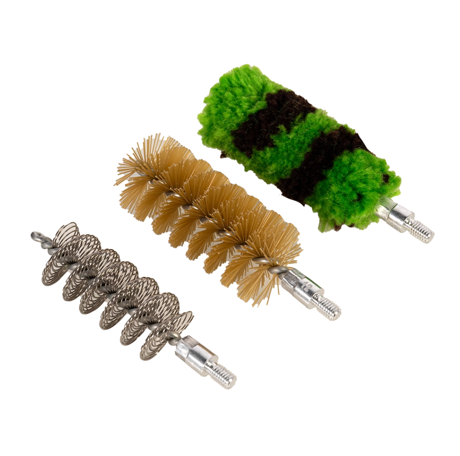 Набор (Lucky View) для чистки (Калибр 12 мм, стальной шомпол, 3 ерша, пластиковый пенал)_2