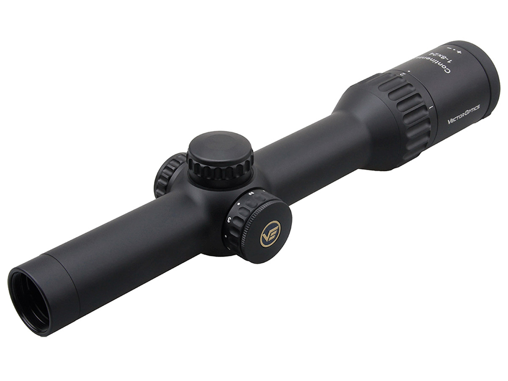 Прицел оптический (Vector Optics) CONTINENTAL 1-8x24 Hunting ED (30 мм, SFP, German-4Грав, Подсвет)