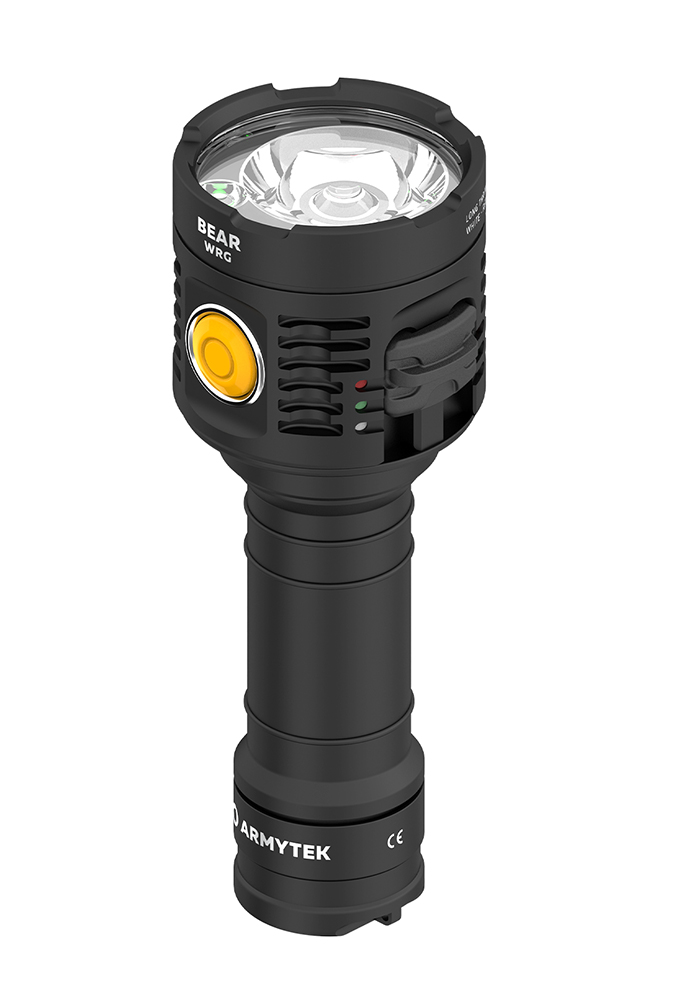 Фонарь (Armytek) Bear WRG (1500 люмен, Зеленый, Красный, Белый)