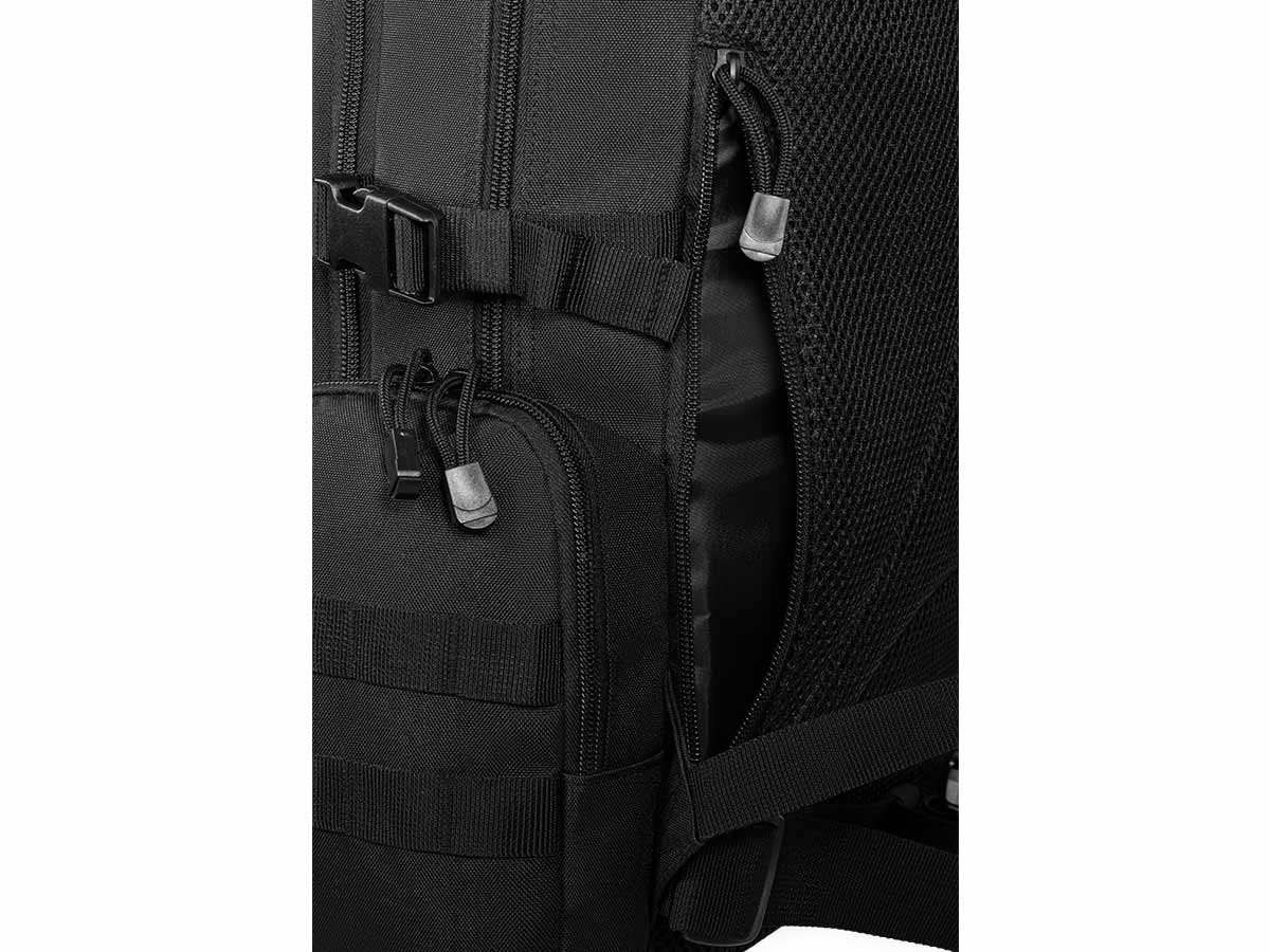 Рюкзак (ShotTime) тактический Tactical (Molle, 30 л, Полиэстер 600D, 50х31х18 см, Черный)5