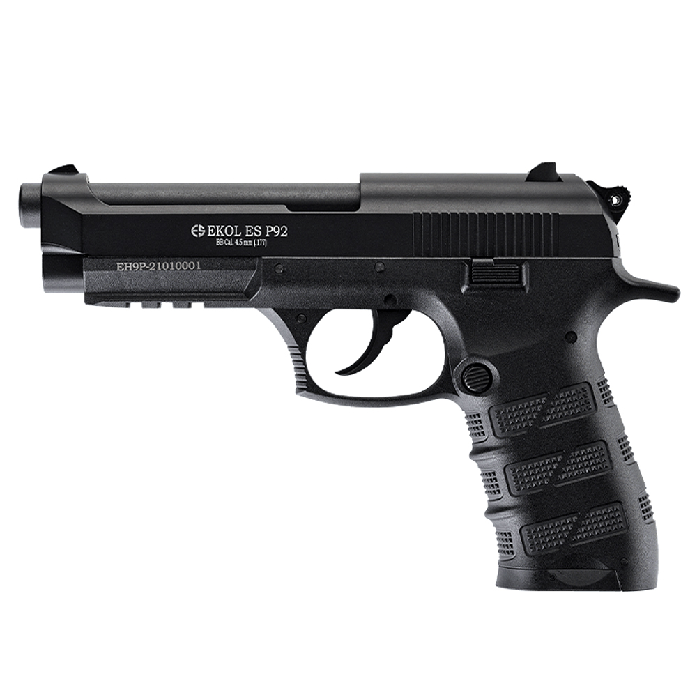 Пневматический пистолет (EKOL) ES P92 (4,5 мм, 3 Дж, Метал, Черный)