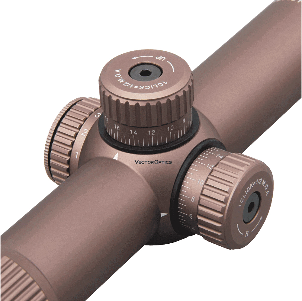 Прицел оптический (Vector Optics) FORESTER 1-5х24 GEN II (30 мм, SFP, VFD-2Травление, Подсветка)_4