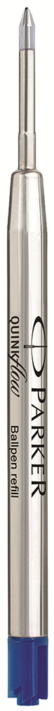 Стержень (Parker) шариковый QuinkFlow Premium (France, М, Синие чернила, блистер, 1 шт)