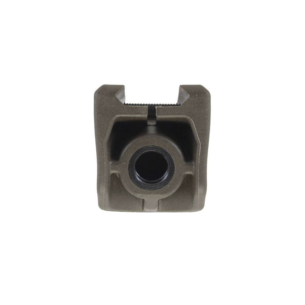 Упор (DLG Tactical) на цевье с QD базой (Weaver, 4.4х3.4х8.4 см, 29 г, Койот)_3