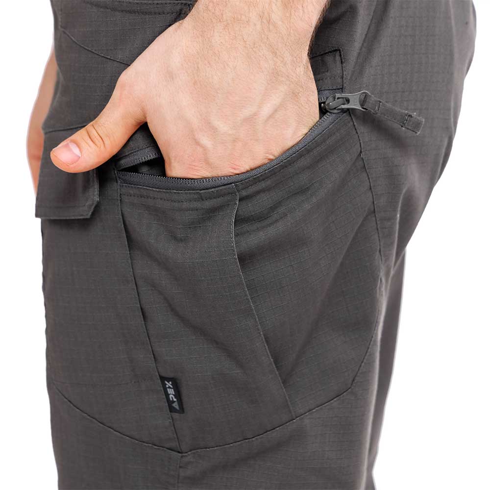 Брюки (APEX) Kongur (Полиэстер 65%, 2-Way Elastic, Ripstop, Shadow Grey)2