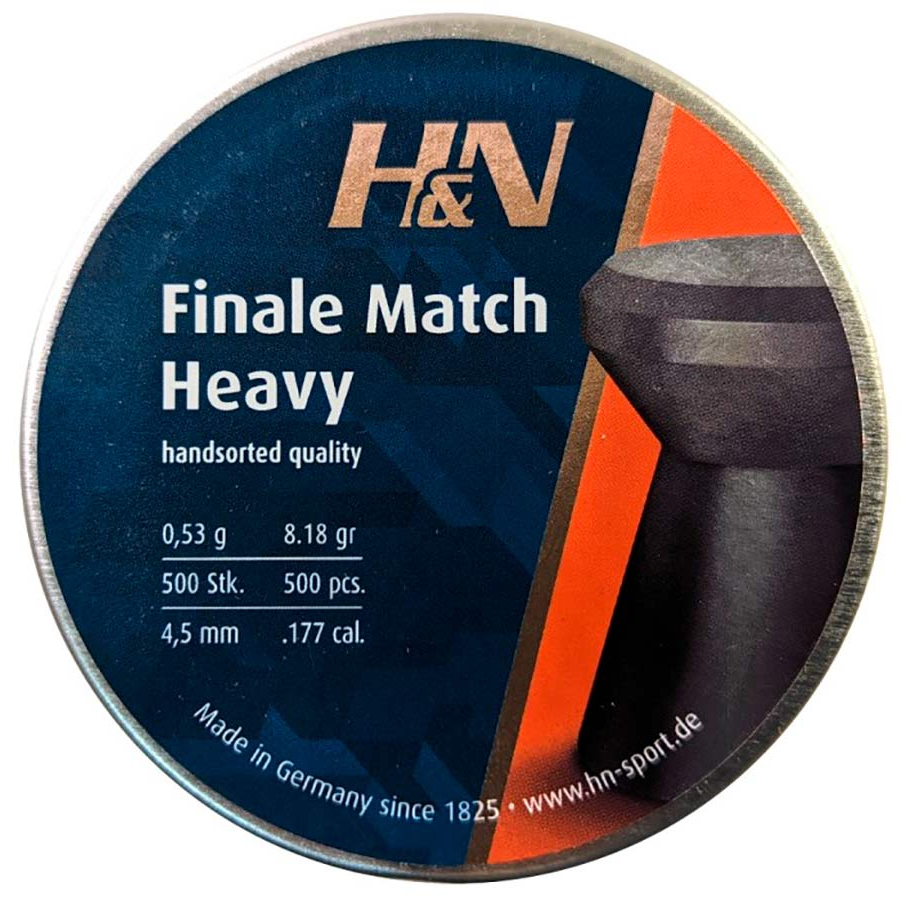 Пули (H&N) Finale Match Heavy 4.5 мм (0.49 г., 500 шт.)