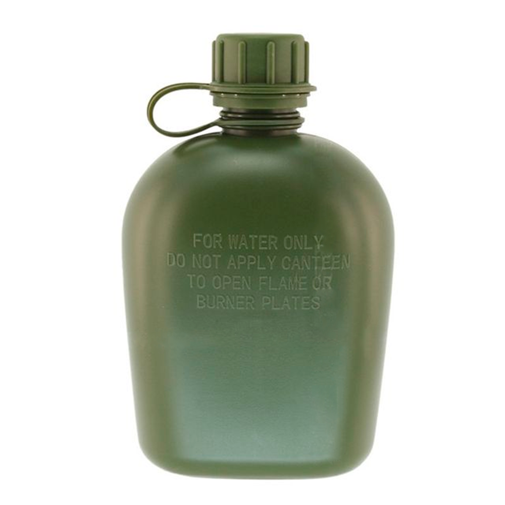 Фляга (PMX) PMX-9 (фляга пластик 1л, котелок аллюминий, чехол Олива)3