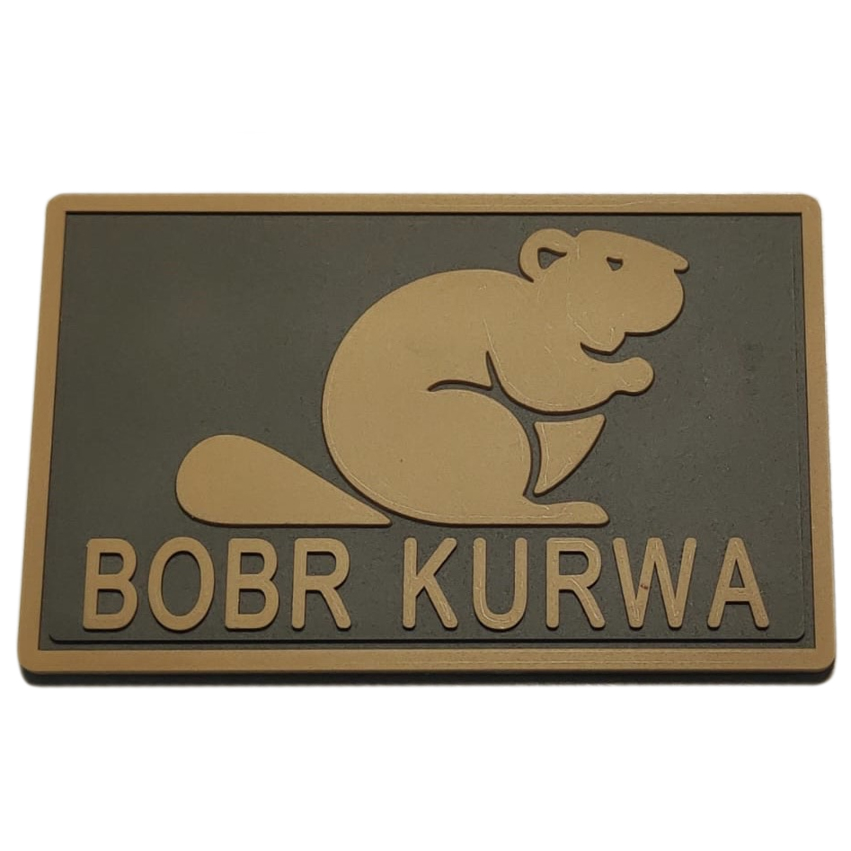 Нашивка (ZLO) Bobr Kurwa