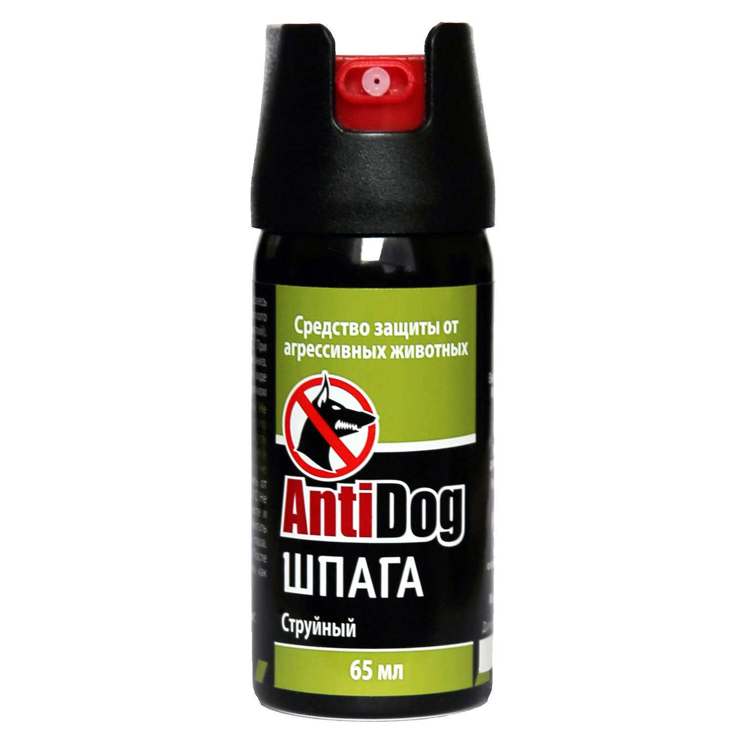 Газовый баллончик (Техкрим) AntiDog Шпага (Струйный, 65мл)
