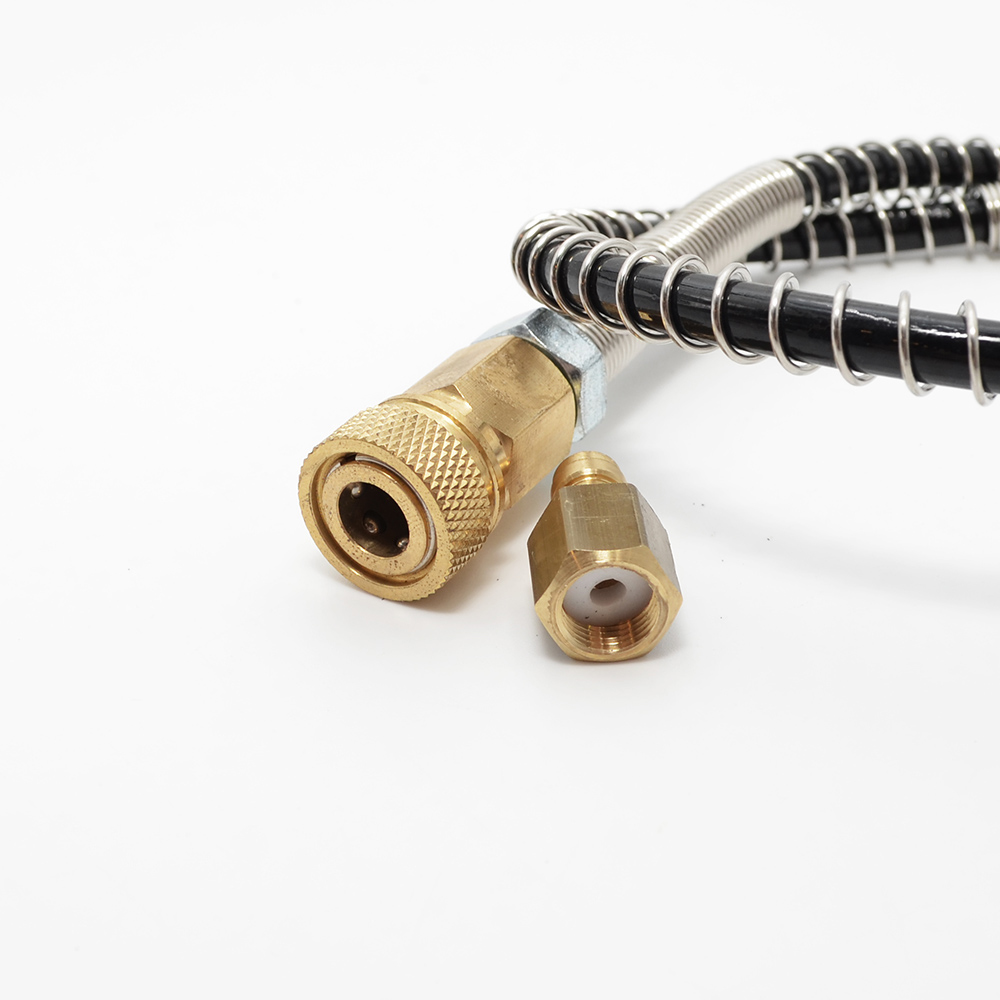 Заправочная станция (Drozd) М1У без манометра (350 мм, Foster G18, Переходник Quick G18)_4