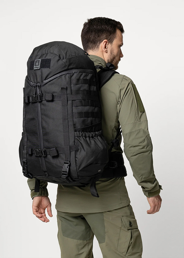 Рюкзак (Сплав) Pteryx (45 литров, Тризип, Polyester 900D, Черный)2