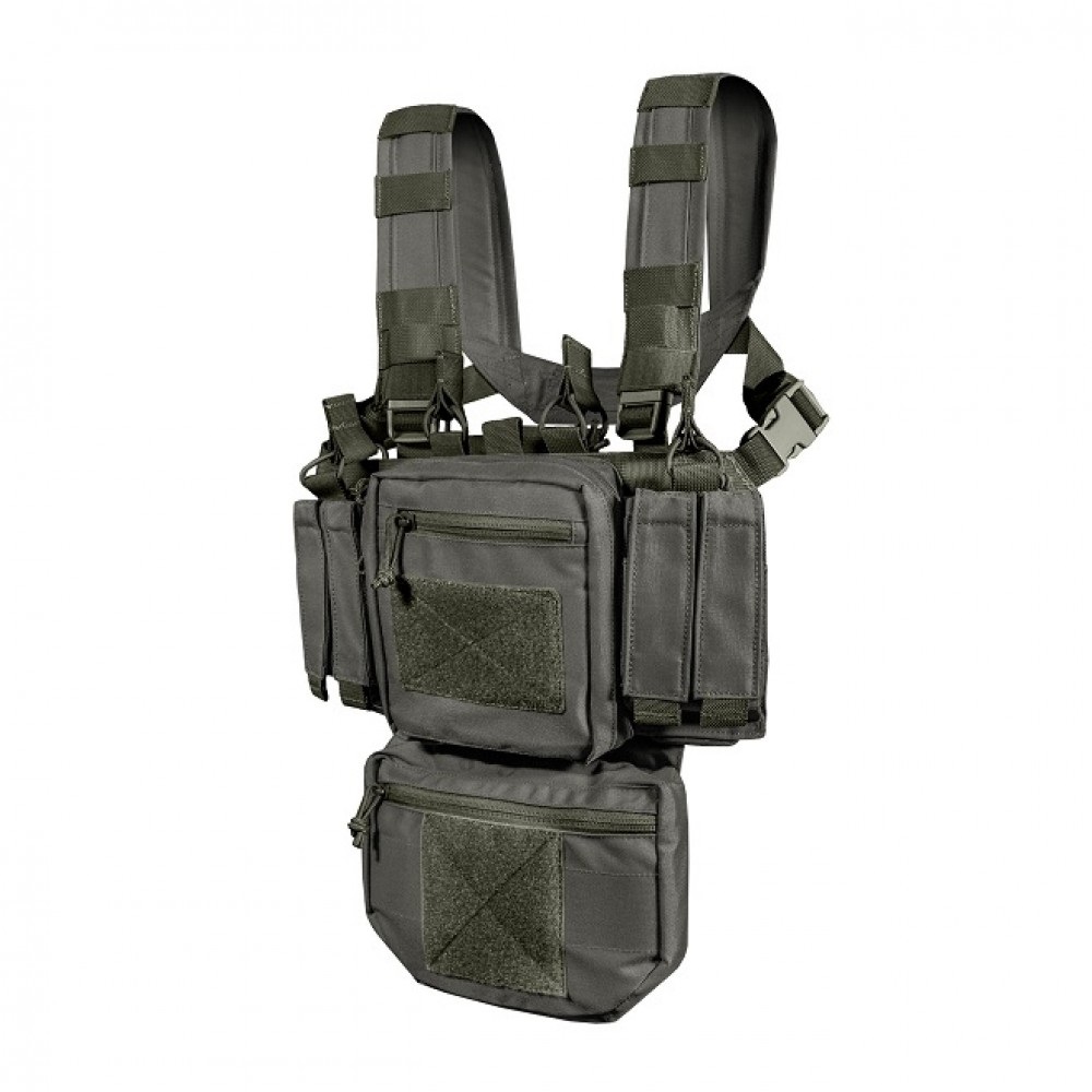 Разгрузочная система (Sturmer) Chest-Rig Practic (Molle-Minus, Ranger Green)