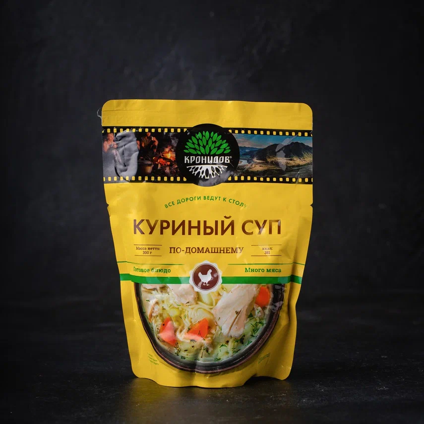 Консервы (Кронидов) Суп куриный (300г.)_3