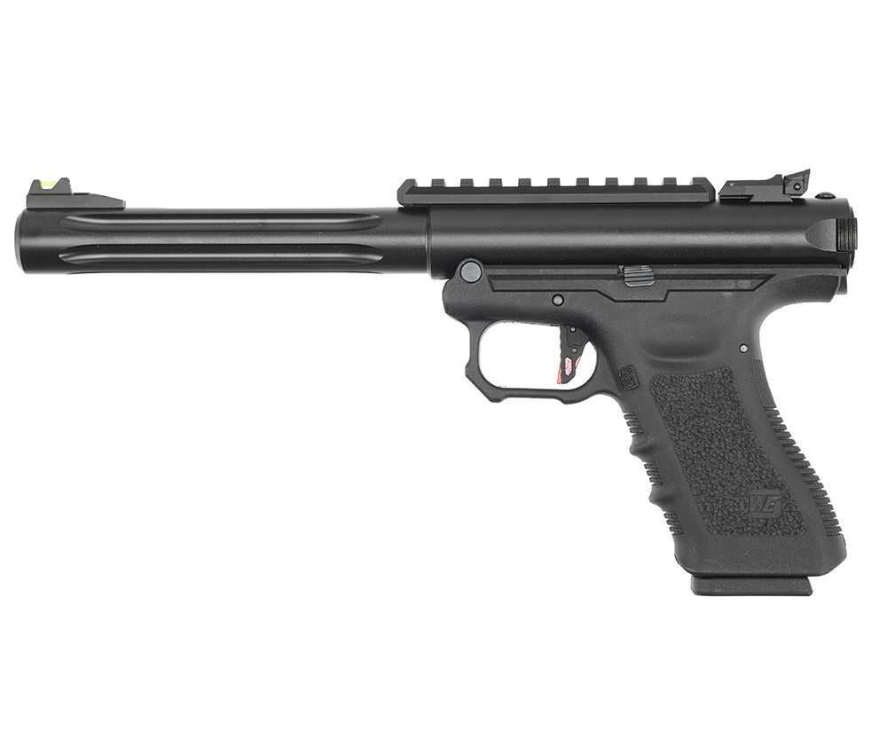 Пистолет (WE) Galaxy Premium L (Long, Blowback, Черный)