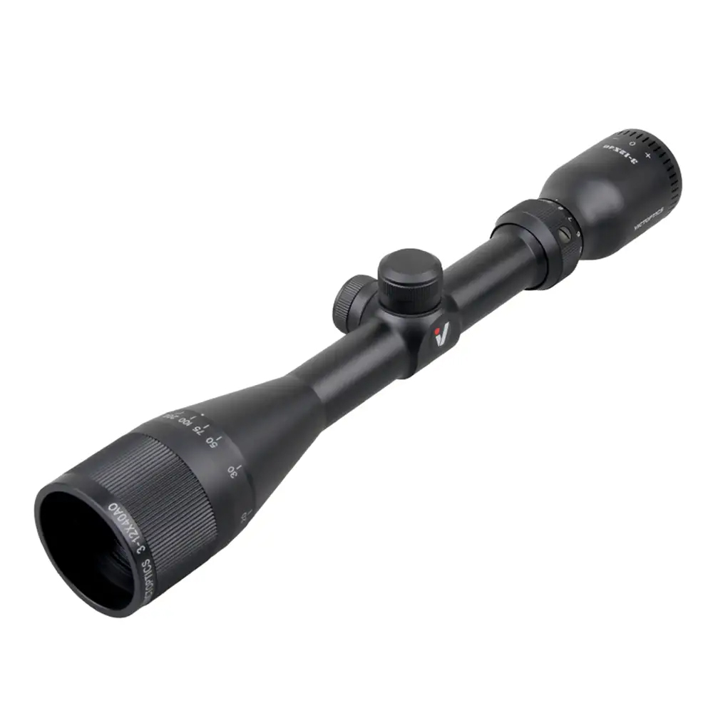 Прицел оптический (Vector Optics) VictOptics C4 3-12x40 (Труба 25,4 мм, VMD-2Трав, Кольца Weaver)