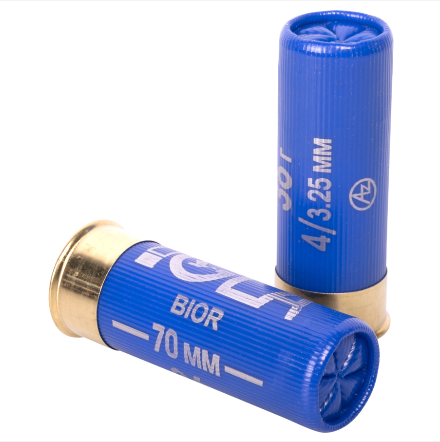 Патрон 12x70 (IGLA) IGLA-BIOR, Дробь № 4, 36 гр., (пачка 25 шт.)_2