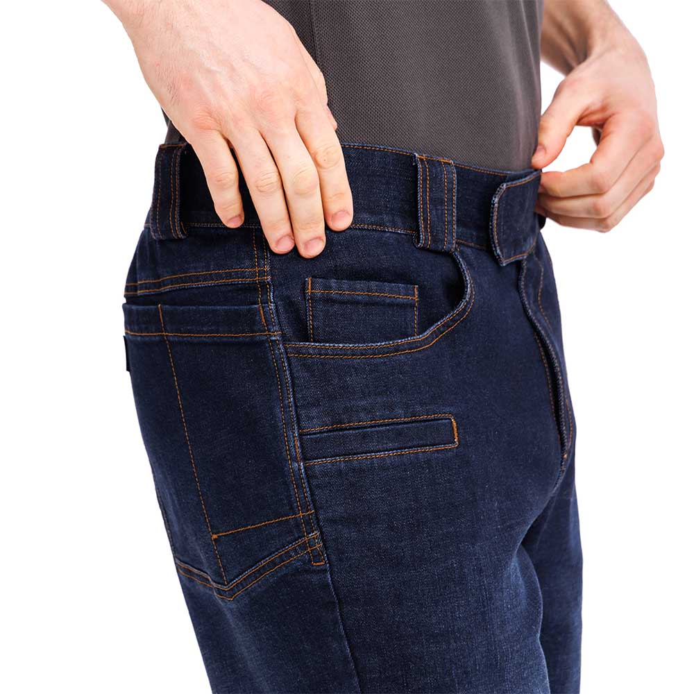 Джинсы (APEX) Tahal (Хлопок 66%, 4-Way Elastic, Dark Blue)3