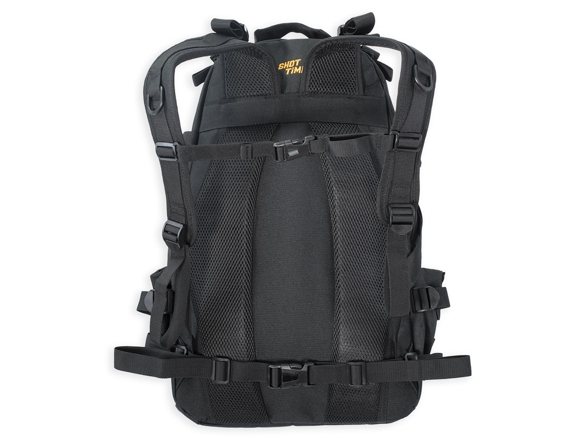 Рюкзак (ShotTime) городской Basic (Molle, 25 л, Полиэстер 900D, 51х31х15 см, Черный)4