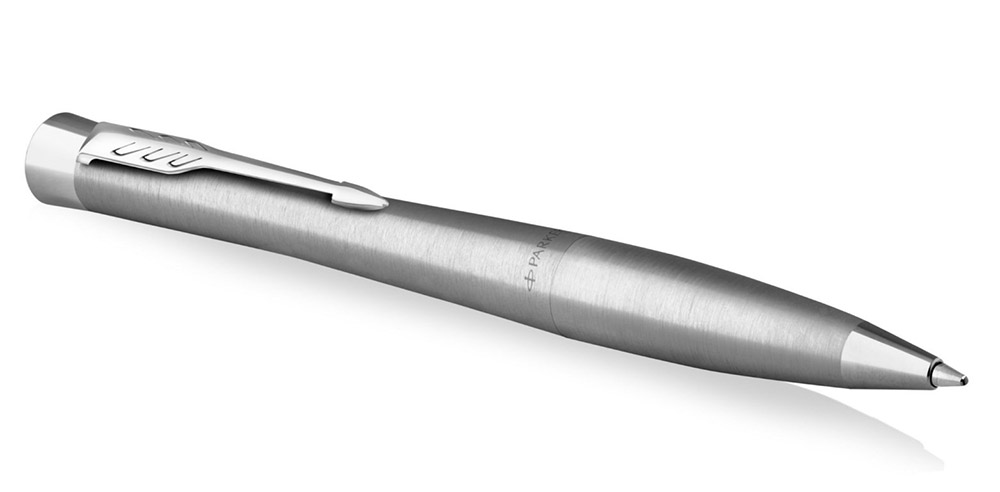 Ручка шариковая (Parker) Urban Core K314 (Metro Metallic CT, M, Черные чернила)3