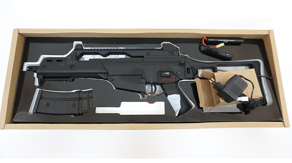 Автомат (Cyma) G36C (CM003, Нейлон, Чёрный)_3