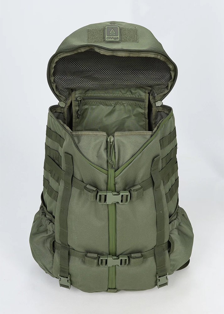 Рюкзак (Сплав) Pteryx (45 литров, Тризип, Polyester 900D, Олива)_7