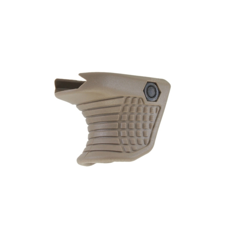 Упор (DLG Tactical) на цевье с QD базой (Weaver, 4.4х3.4х8.4 см, 29 г, Койот)