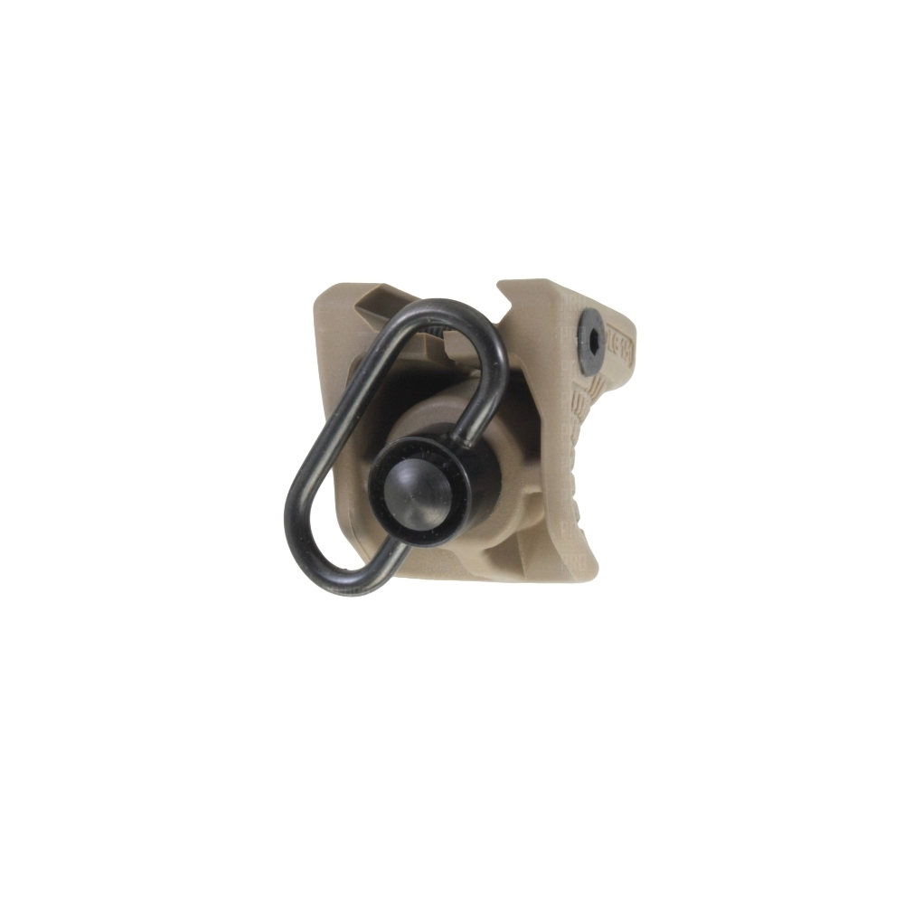 Упор (DLG Tactical) на цевье с QD базой (Weaver, 4.4х3.4х8.4 см, 29 г, Койот)_4