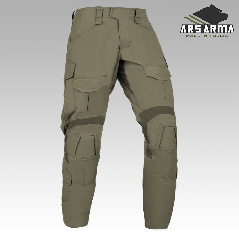 Брюки (Ars Arma) боевые CP Gen.3 (без наколенников, Ranger Green) МАРКИРОВКА