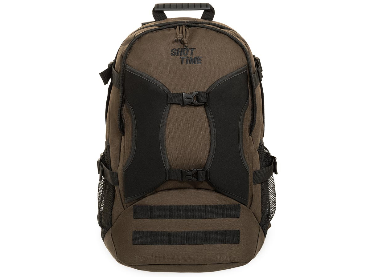 Рюкзак (ShotTime) туристический Hiker (Molle, 26 л, ПВХ 600D, 50х30х18 см, Коричневый)2