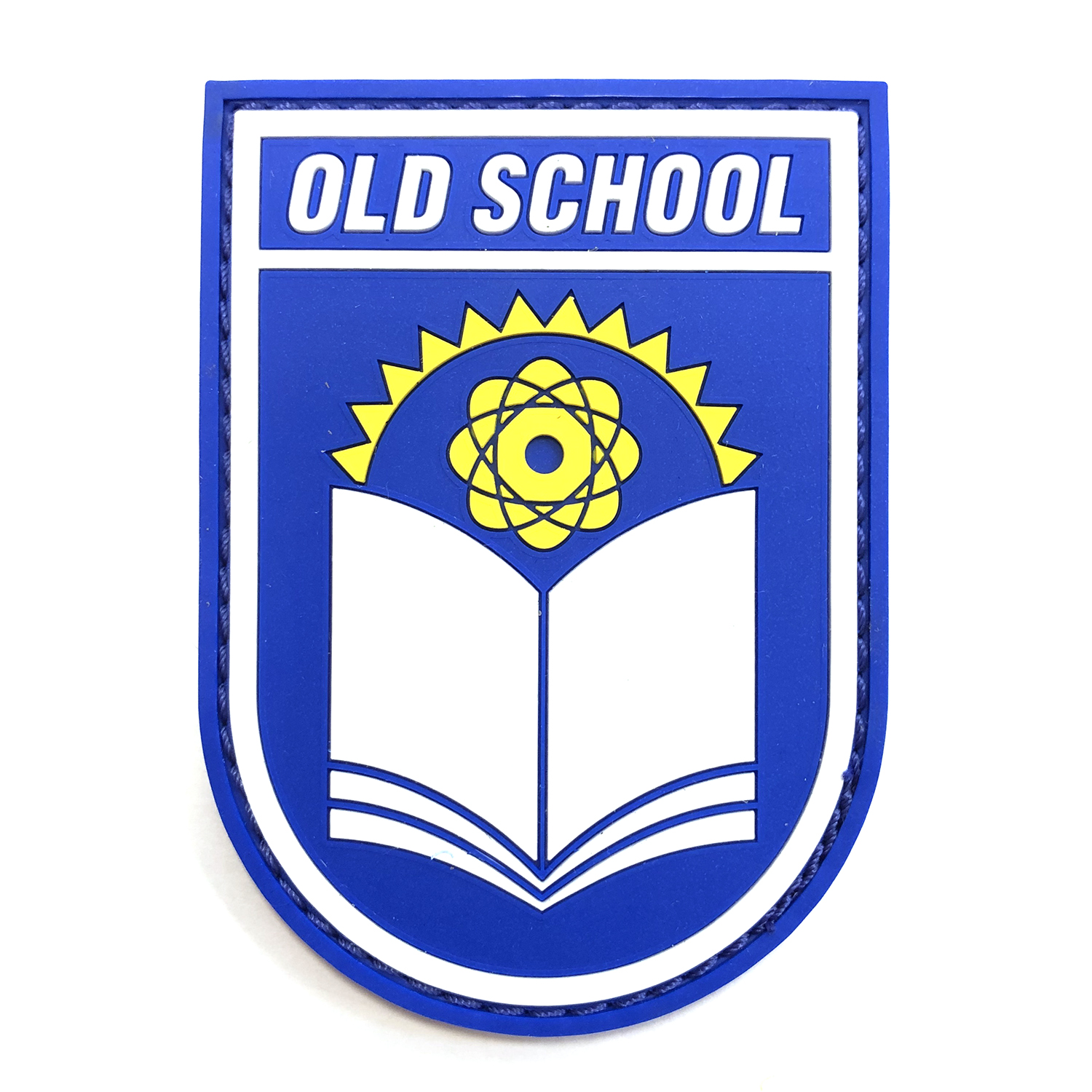 Нашивка Old School (Синий, ПВХPVC, 65х90)