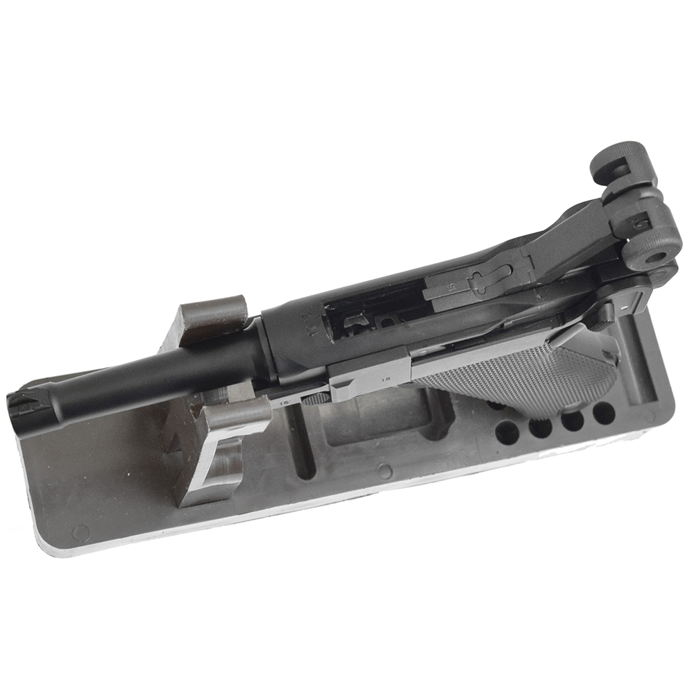 Пистолет (WE) Luger P-08 (Короткий, 4 дюйма, Металл, Чёрный)3
