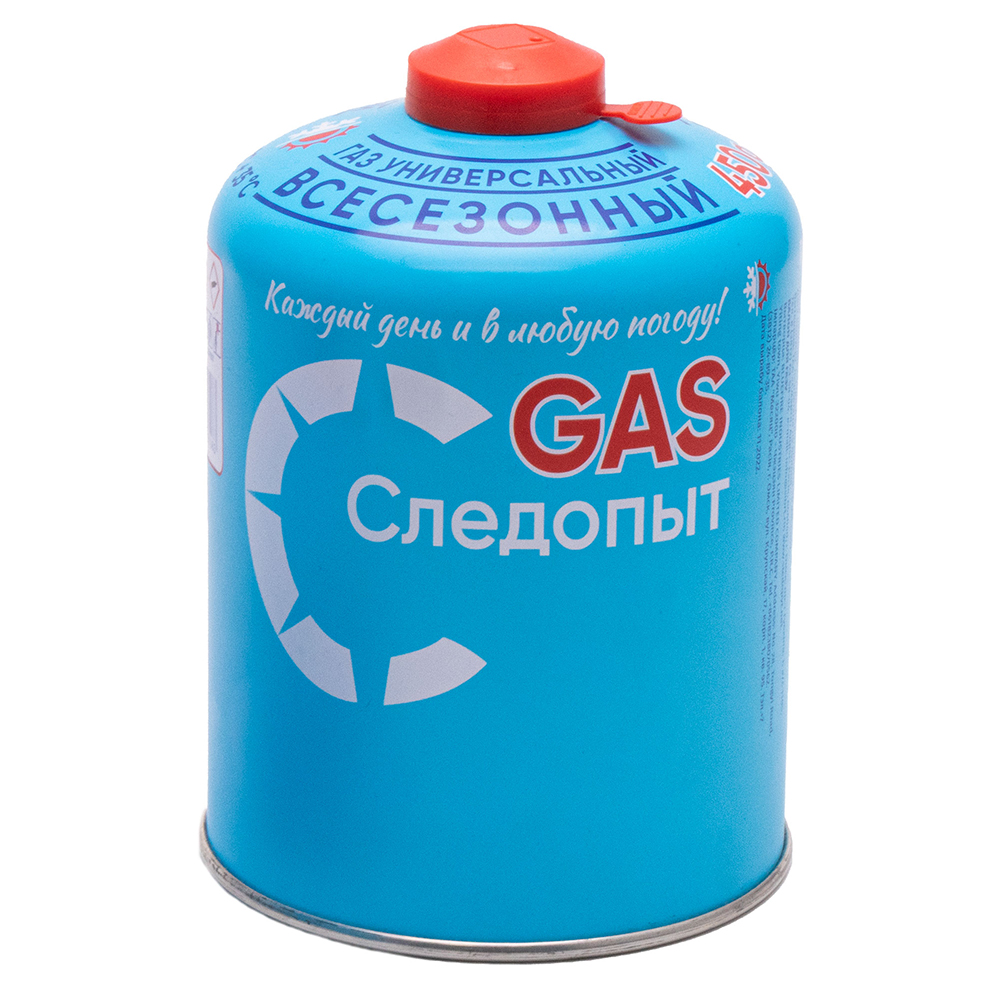 Газовый баллон (Следопыт) (Резьба, 450 гр., Россия)
