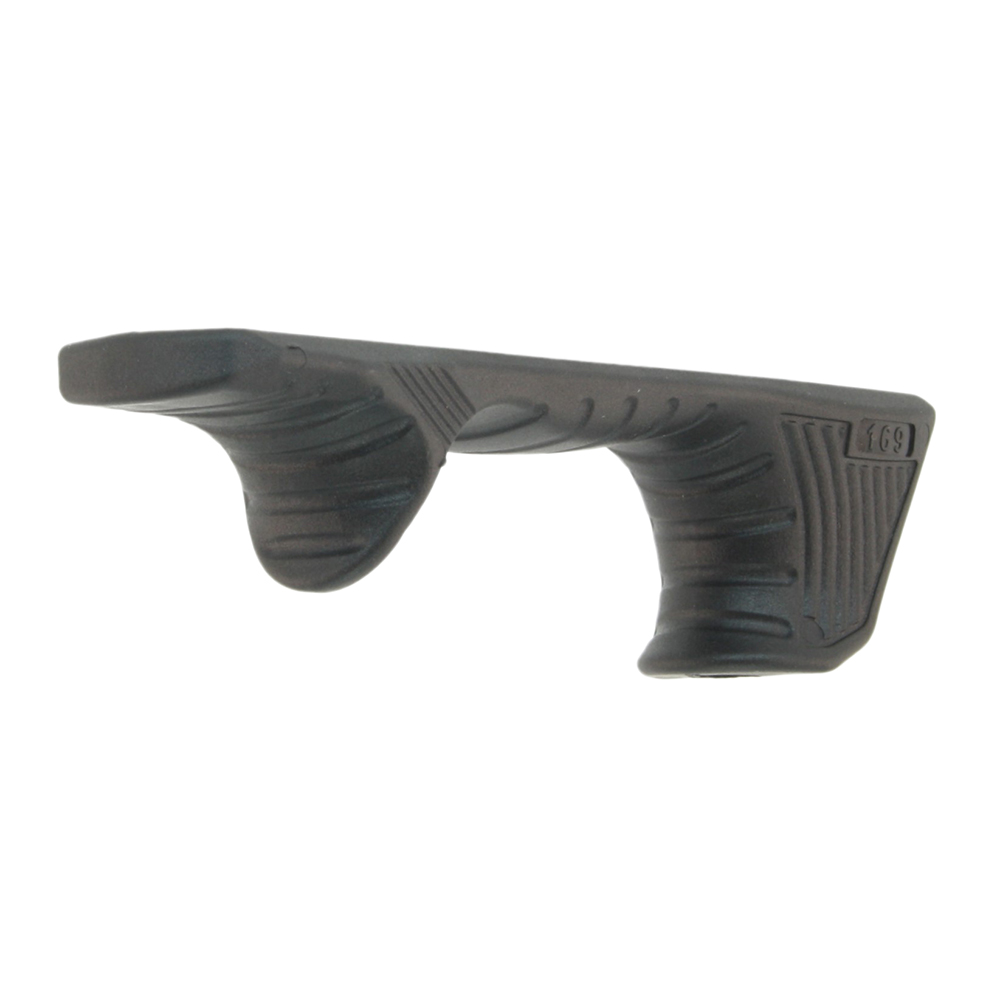 Упор (DLG Tactical) на цевье с QD базой (M-Lok, 13x2.7x3.3 см, 50 г, Черный)
