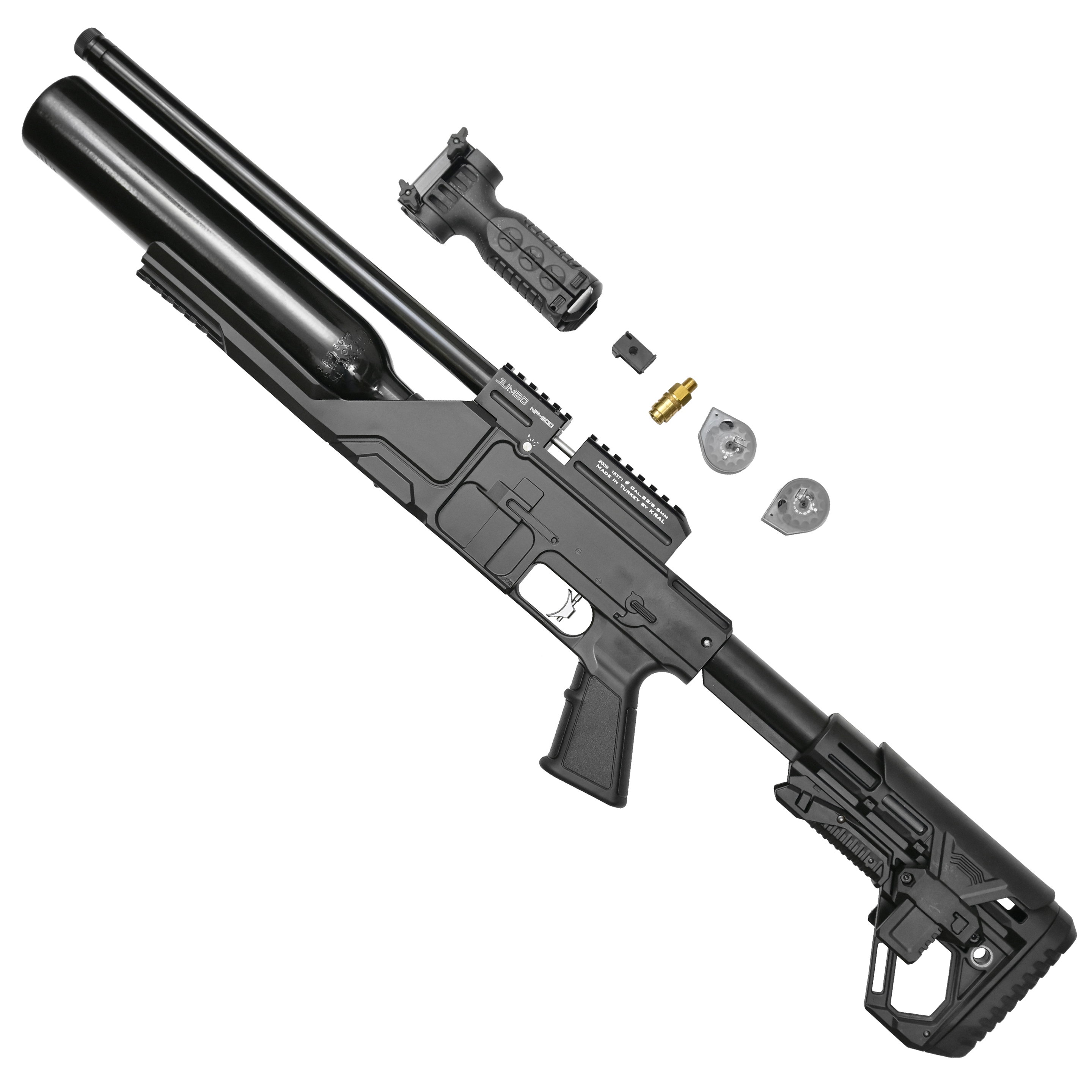 Винтовка пневматическая (Kral Arms) Kral Puncher Maxi 3 Jumbo NP-500 (5.5 мм, 3Дж, PCP)