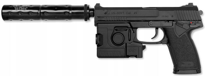 Пистолет (Tokyo Marui) Mk-23 Socom (Чёрный)