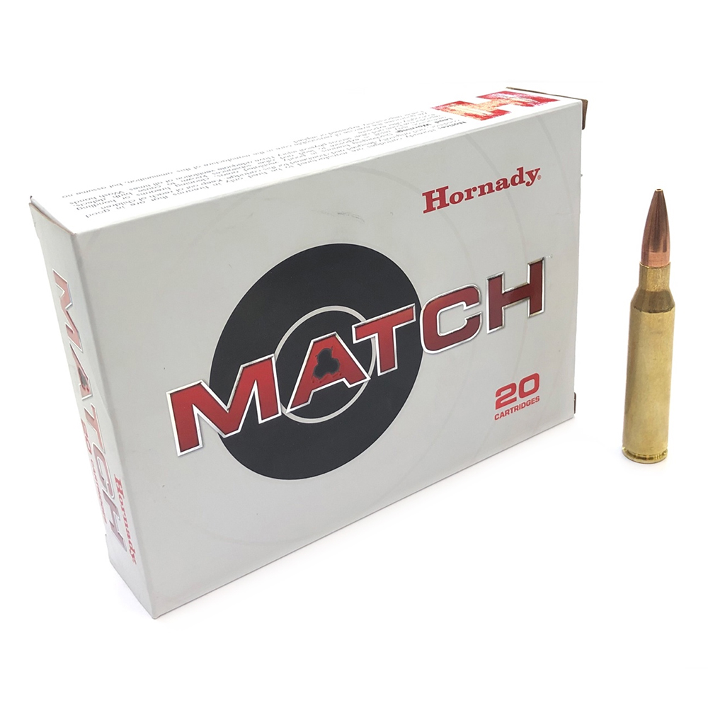 Патрон .338 Lapua Mag (HORNADY) BTHR MATCH 16,2 гр. 250GR (пачка 20 шт.)