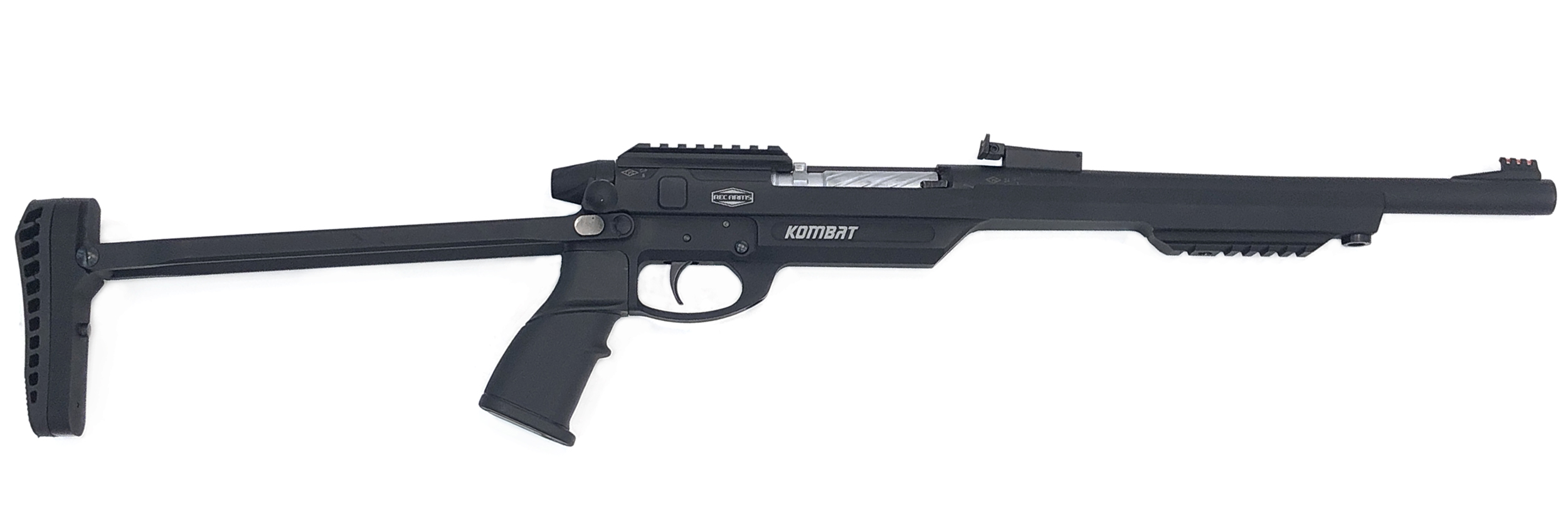 Ружье (Rec Arms) KOMBAT кал. 20x76 (L 305, Емкость магазина 1, Складной прикклад, Weaver, Вес 2,75 кг)_2