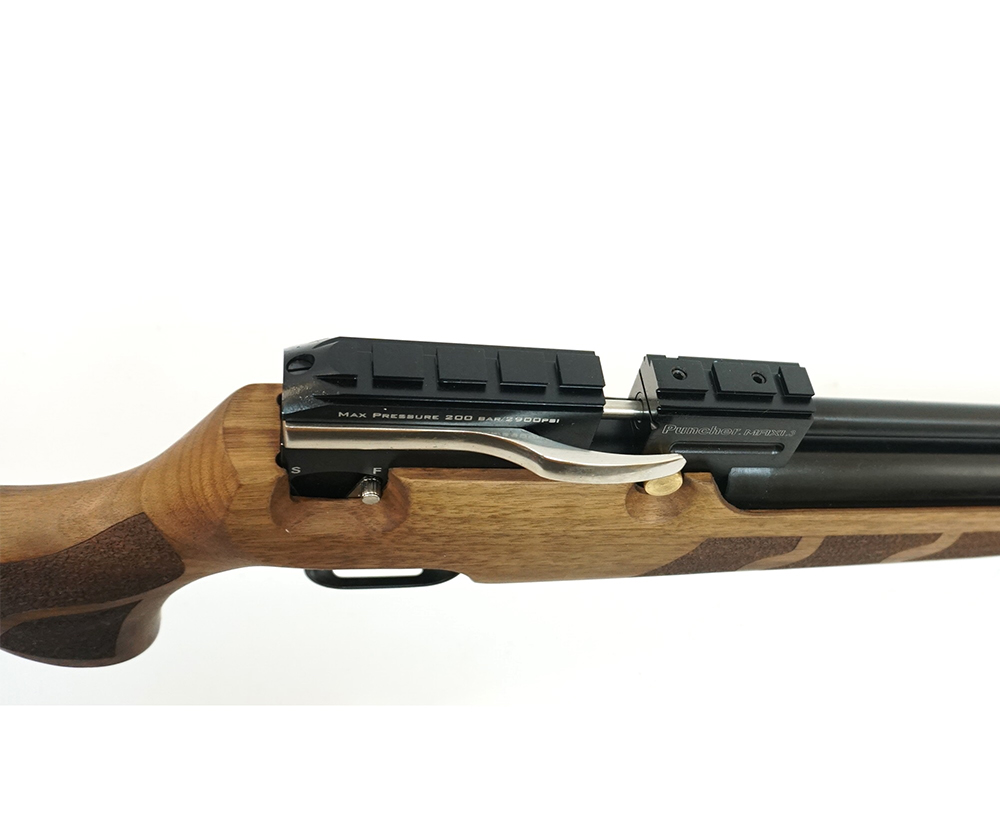 Винтовка пневматическая (Kral Arms) Kral Puncher Maxi 3 W (6.35 мм, 3Дж, PCP, Ложе орех)_4