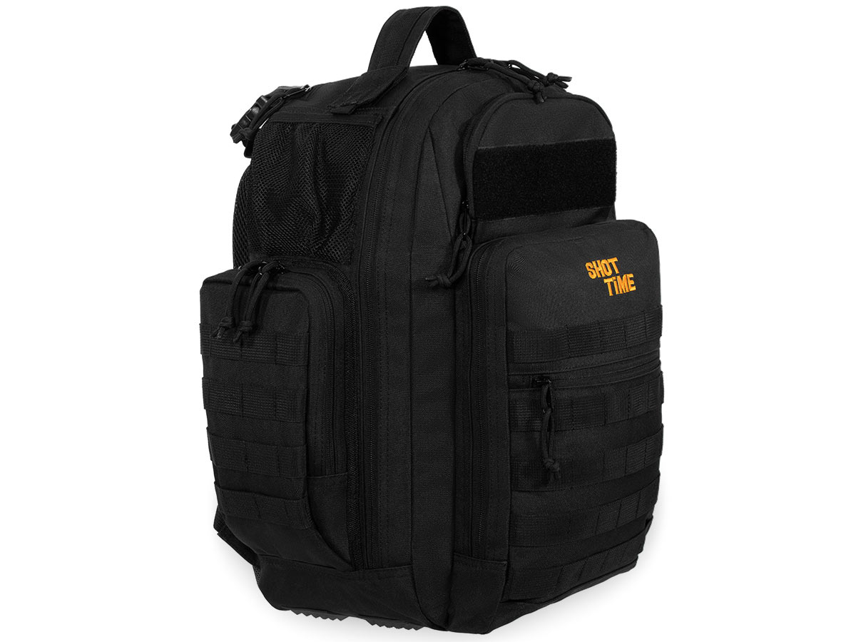 Рюкзак (ShotTime) городской тактический Tactical (Molle, 36 л, ПВХ 600D, 45х39х20 см, Черный)2