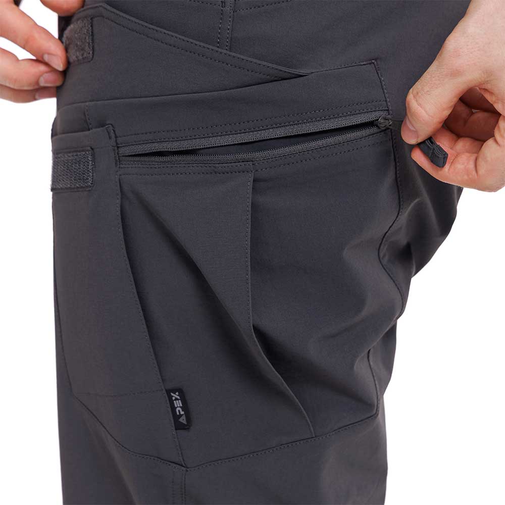 Брюки (APEX) Eiger (Полиамид 90%, 4-Way Elastic, Teflon, Shadow Grey)2