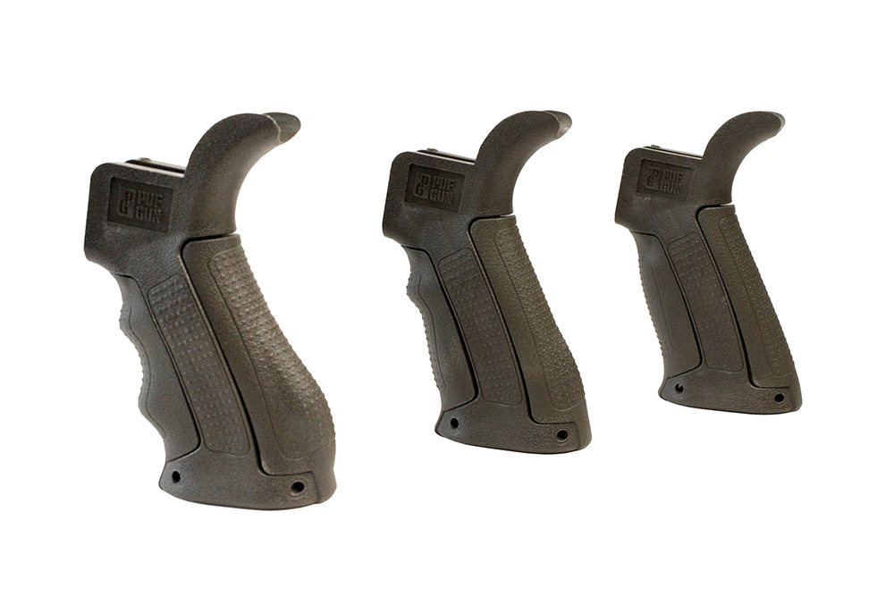 Рукоять (Pufgun) Модульная AR (Снайперский упор, Комплект накладок, Хаки)_2