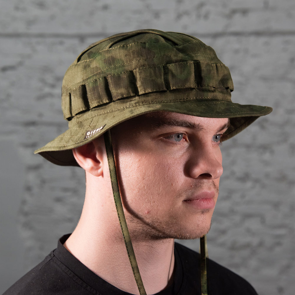 Панама (Giena Tactics) SAS Sniper (Укороченные поля, шлевки, Мох)