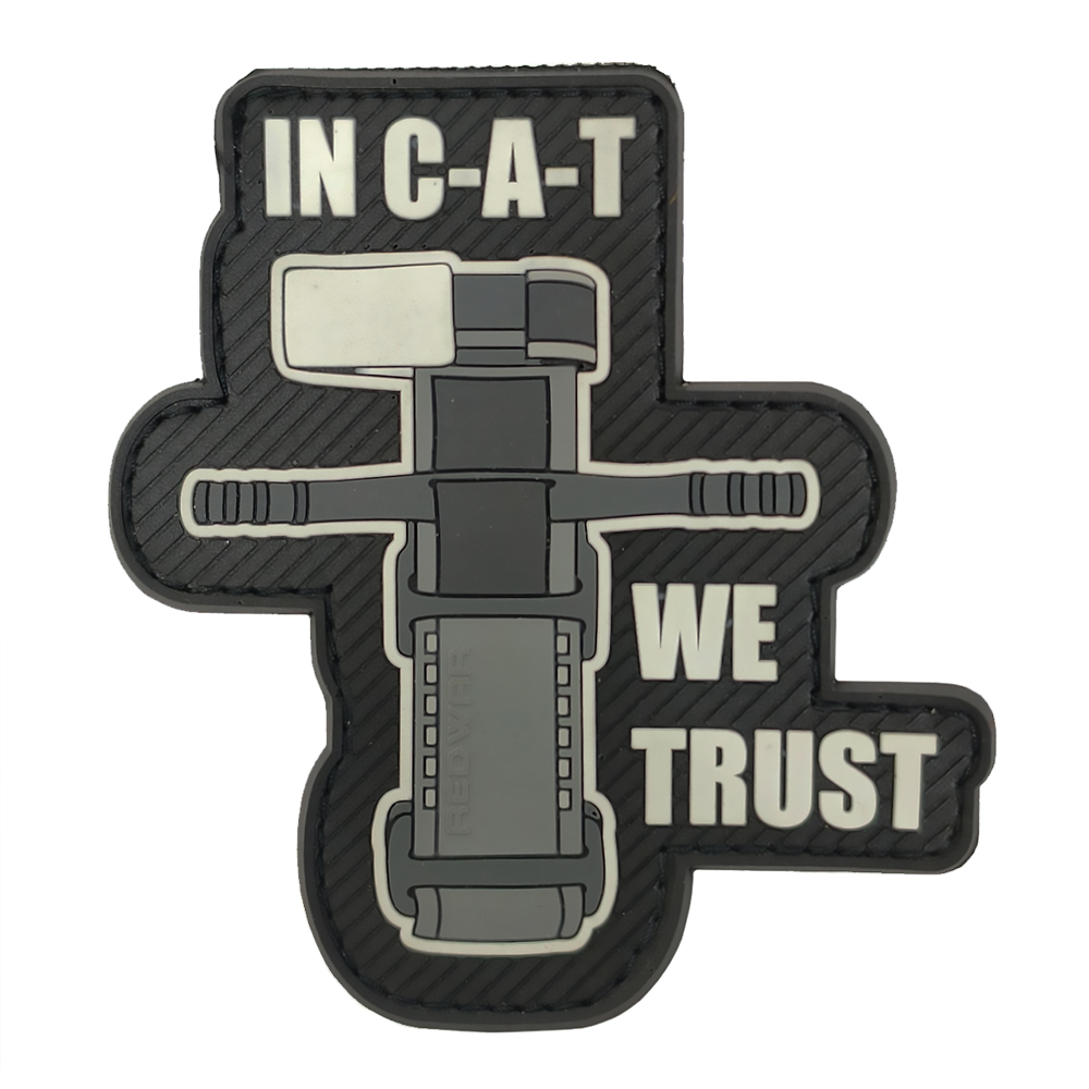 Нашивка (ZLO) REDWAR In CAT we trust (ПВХPVC)