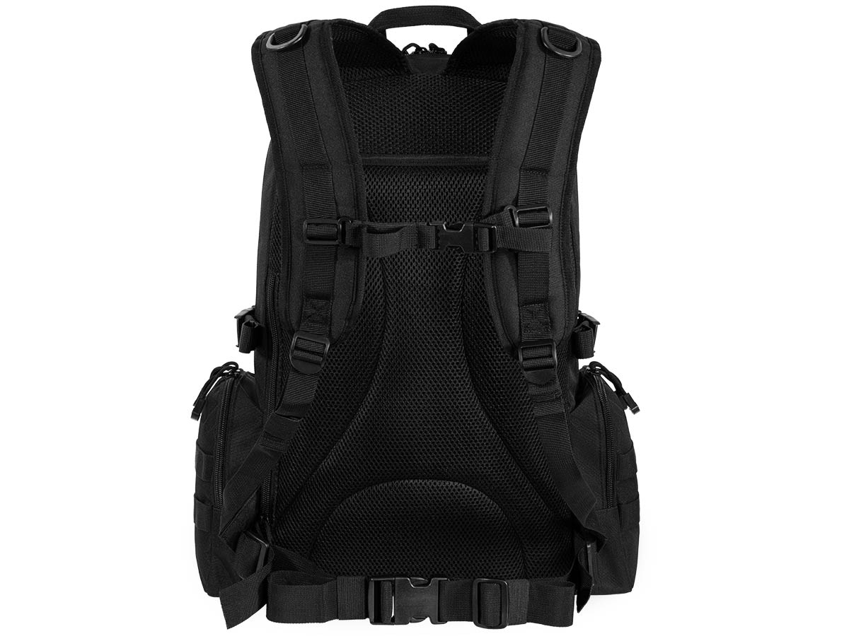 Рюкзак (ShotTime) тактический Tactical (Molle, 30 л, Полиэстер 600D, 50х31х18 см, Черный)4