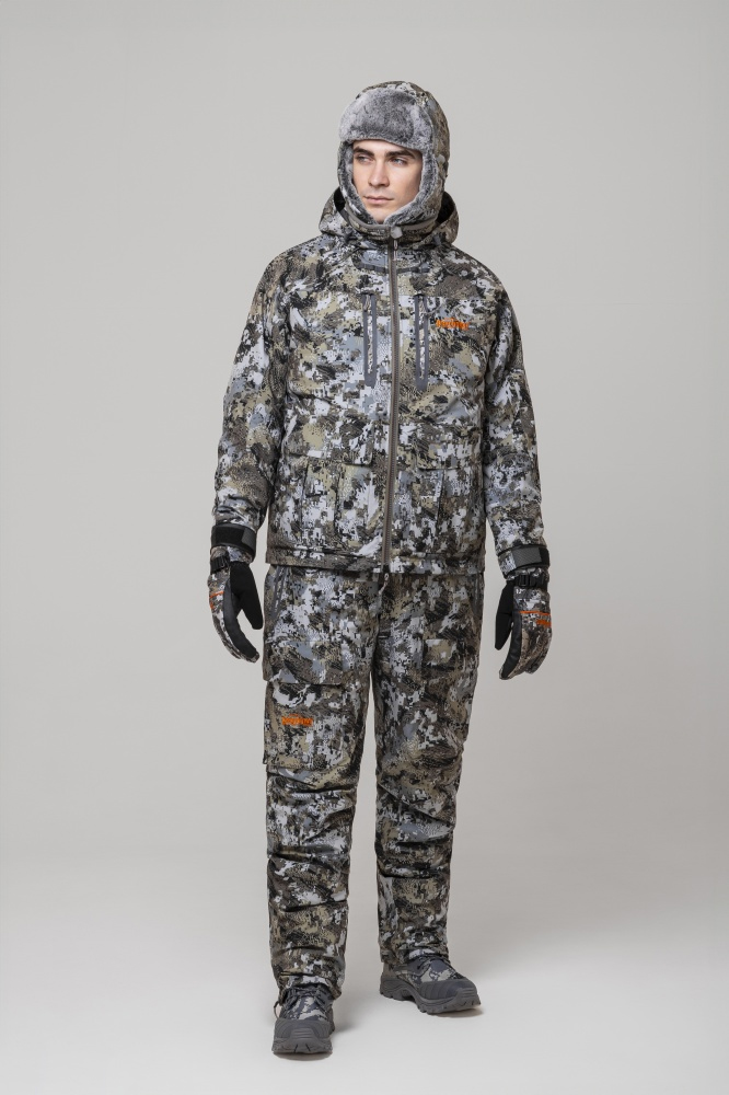 Костюм зимний (Remington) Carpathians Fit 3 в 1 (Две куртки + брюки, Winter forest)