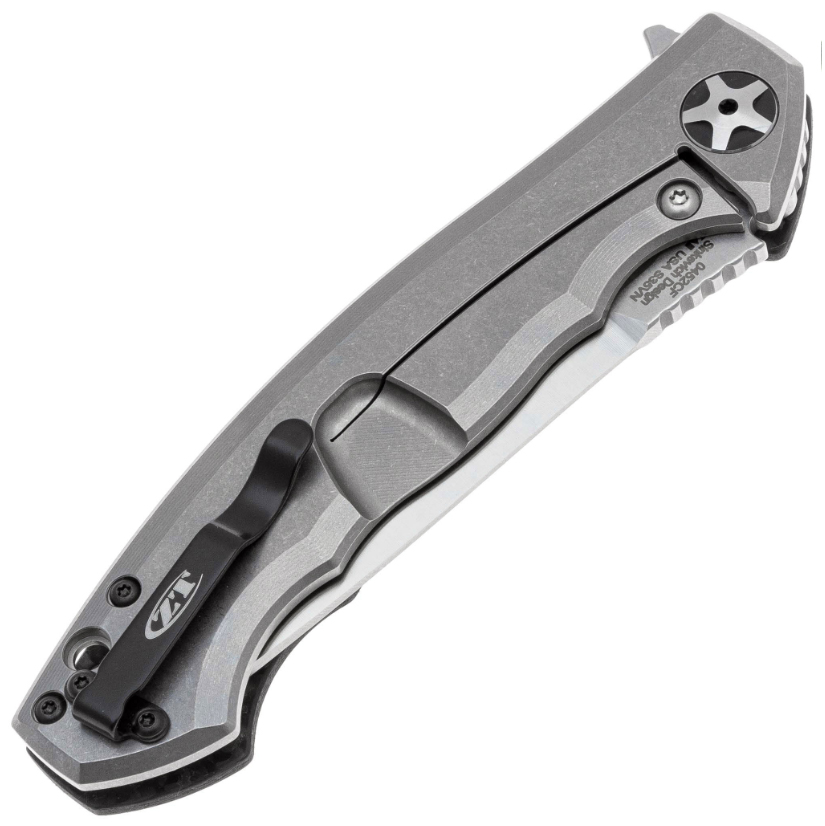 Складной нож (ZT) 0357BW 0452CF_3