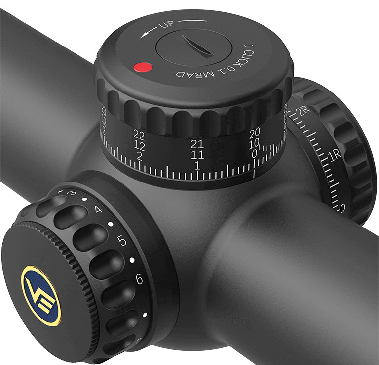 Прицел оптический (Vector Optics) CONTINENTAL X10 1-10x28 ED (34 мм, FFP, VET-CTR BDC, Подсвет)3