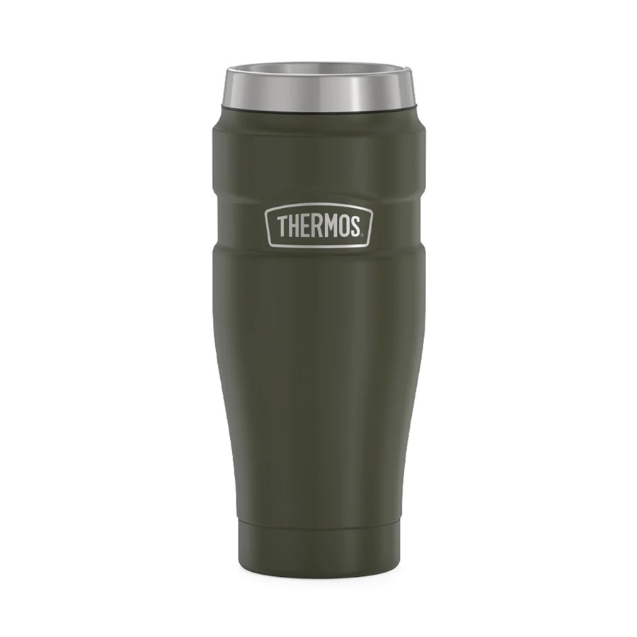 Термокружка (Thermos) SK-1005 AG (серия King, 0,47 л., ТеплоХолод 59, Олива, 0,32 кг)