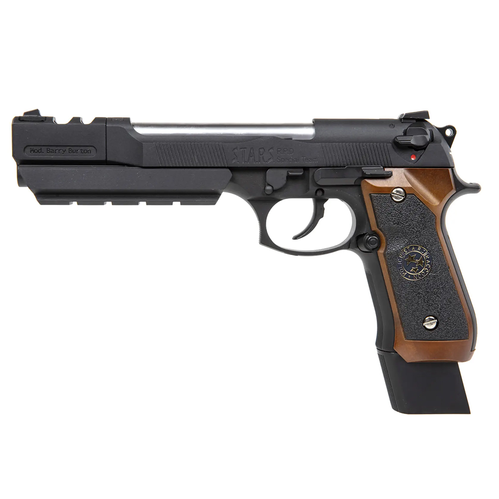 Пистолет (WE) Beretta M92F Samurai Edge, BioHazard (Greengas, Blowback, Brown)_1